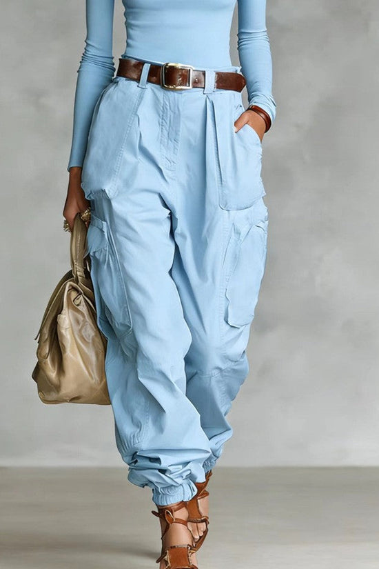 Niche Relaxed-fit Wide-leg Casual Trousers For Women 