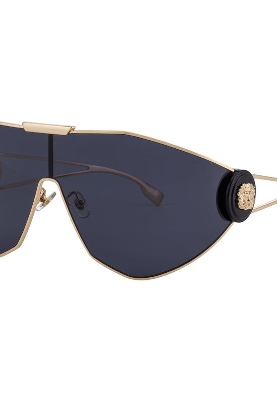 New FashionStyle Full-Frame Sports Sunglasses for Women, Integrated Lens, Outdoor Cycling UV Protection 