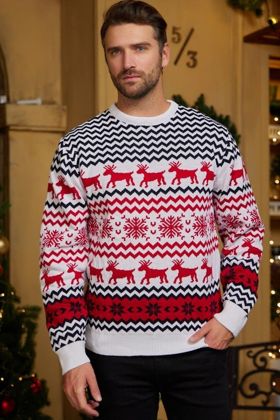 Fashion European And American Sweater New Couple Outfit CJ