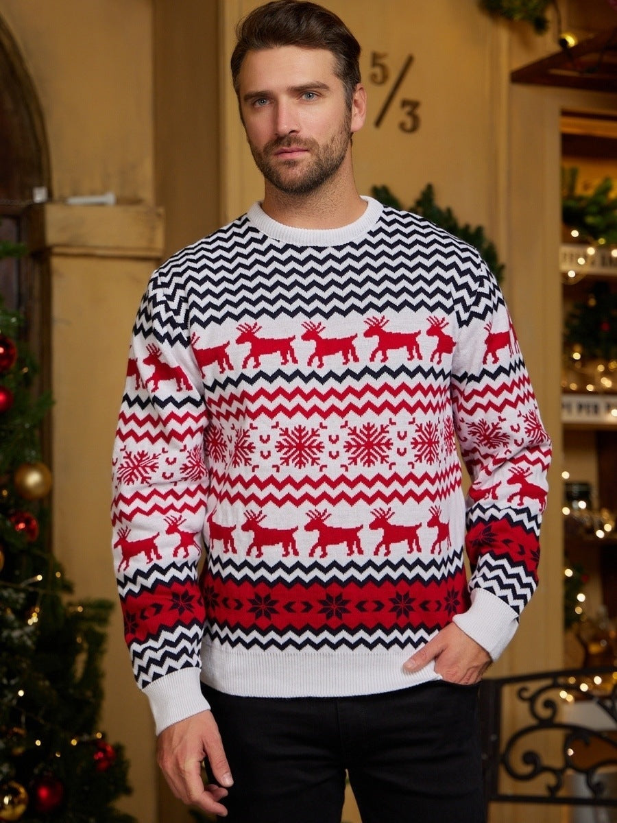 Fashion European And American Sweater New Couple Outfit CJ