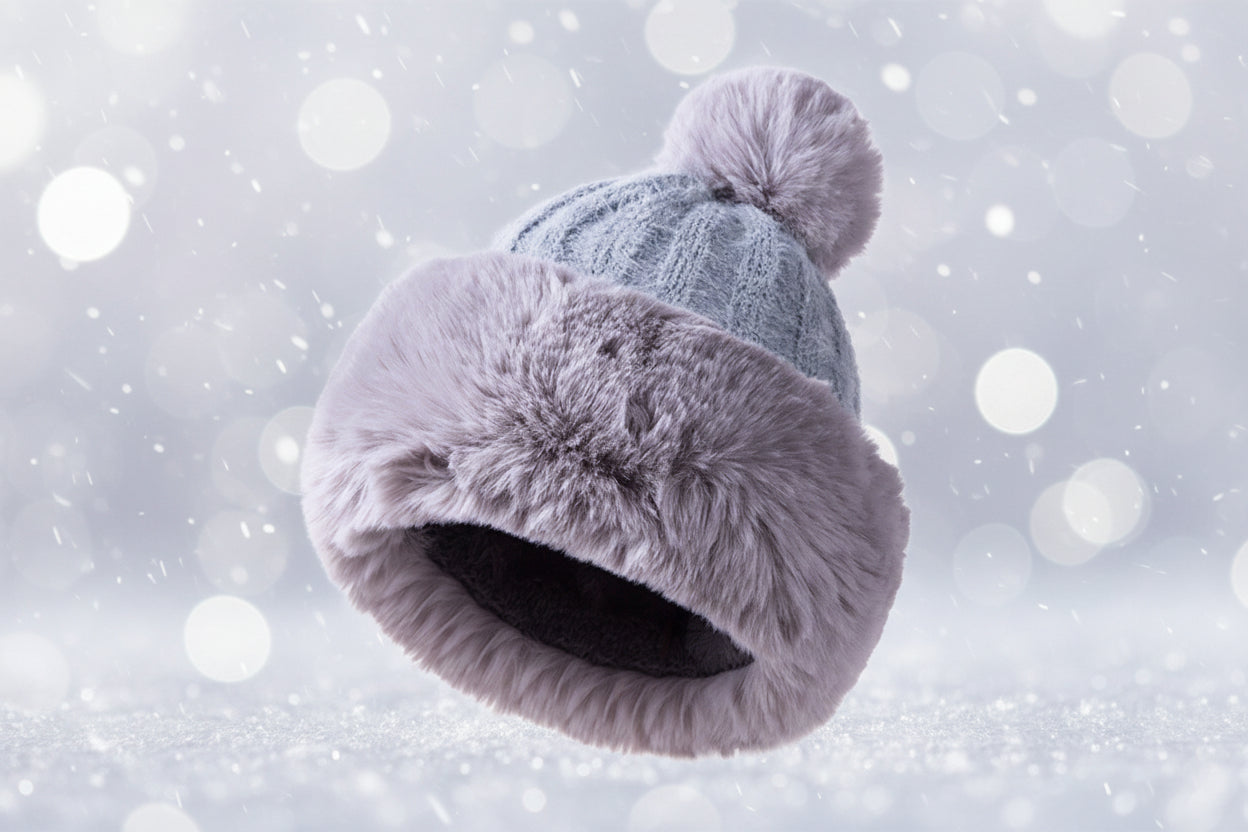 Women’s Winter Princess Mongolian Hat – Warm Plush Fur Fashion Hat - FitiqueFit