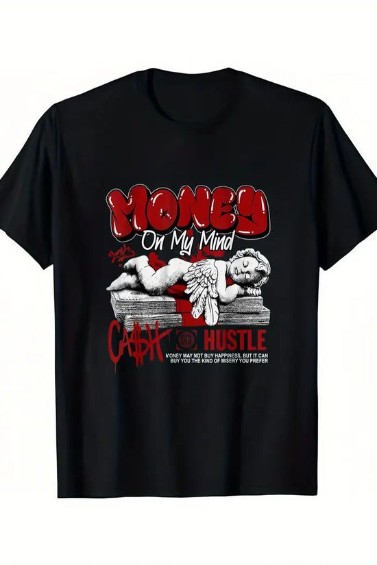 Men's Printed Short-sleeved T-shirt CJ