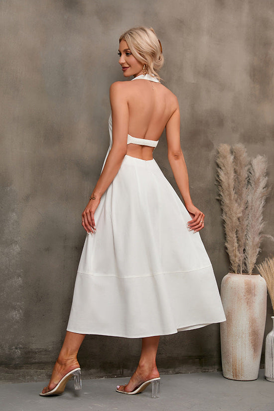 Sleeveless Dress With Breast Wrap 