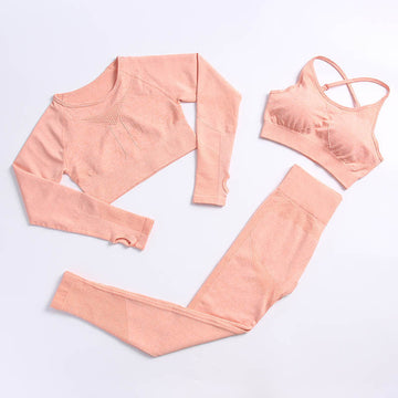 Orange three piece suit