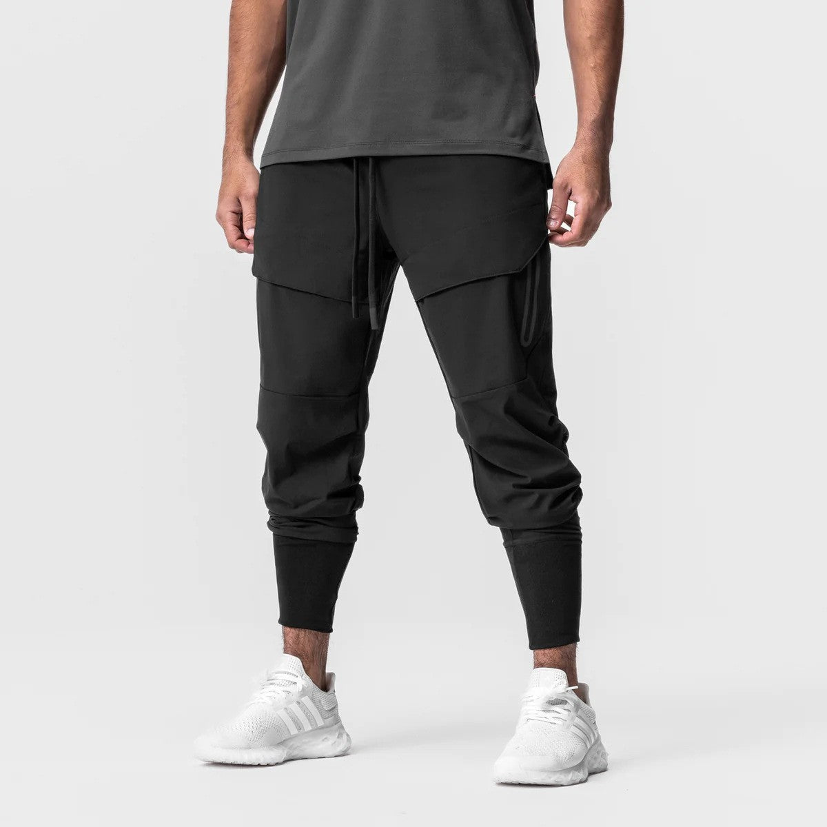 👖 Men's Quick-Drying High-Elastic Ankle-Tied Fitness Trousers FitiqueFit