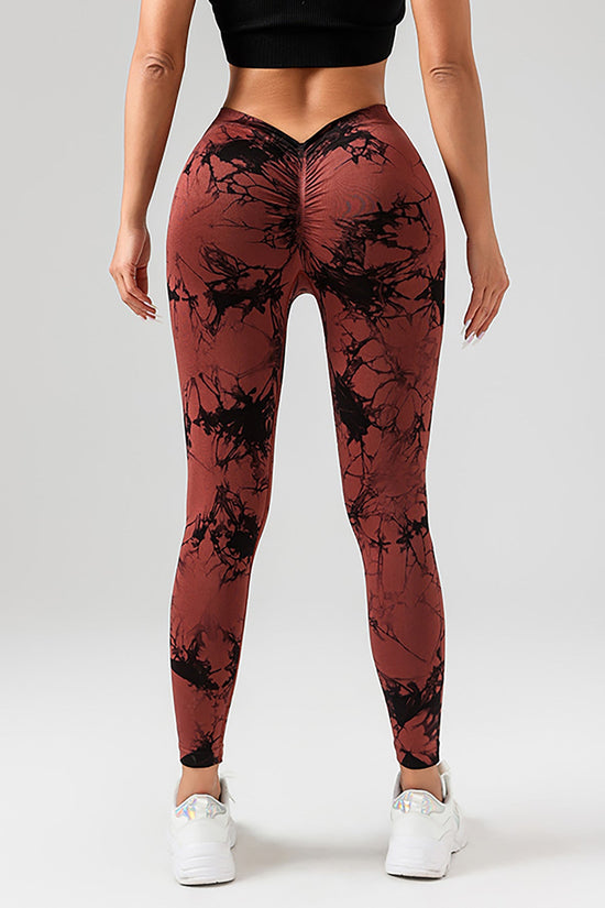 Tie-Dye Slimming Yoga Leggings – Butt Lifting Women's Yoga Pants FitiqueFit
