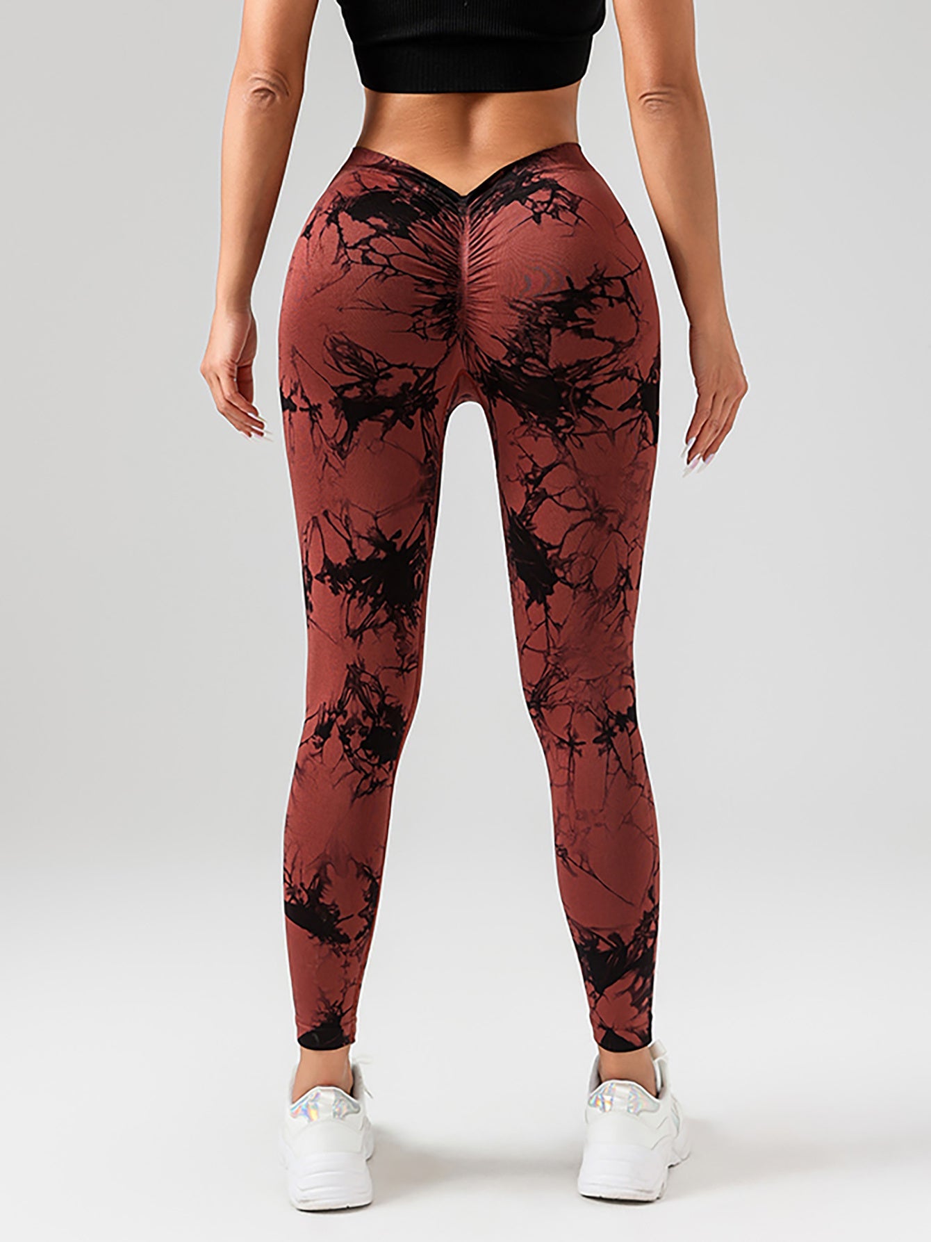 Tie-Dye Slimming Yoga Leggings – Butt Lifting Women's Yoga Pants FitiqueFit