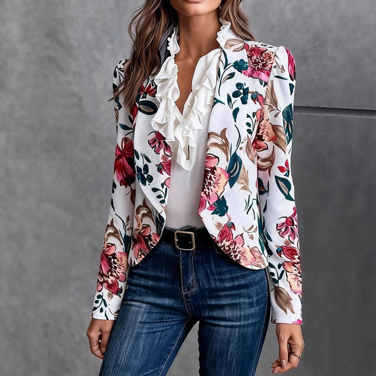 Women's Commuter Fashion Casual All-Match Jacket Top 