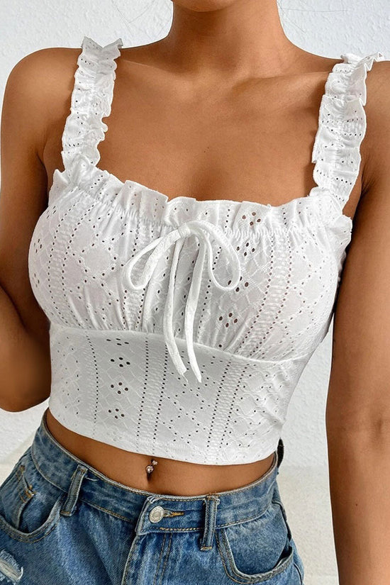 ✨ Women's Elegant Lace Camisole Flattering Top FitiqueFit