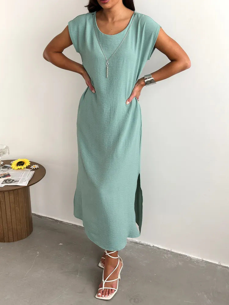 Sleeveless slim fit dress for women