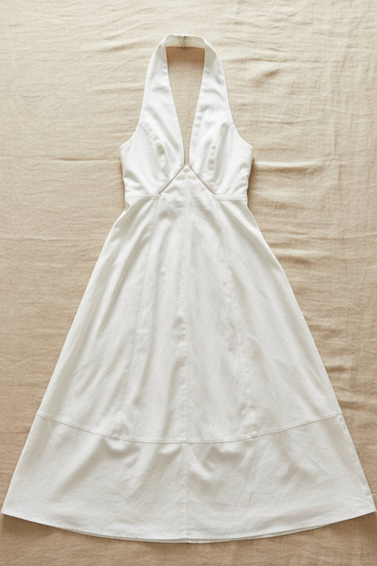 Sleeveless Dress With Breast Wrap 