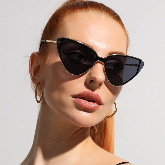Retro Cat-Eye Sunglasses for Women – Vintage & Stylish Shades CJ