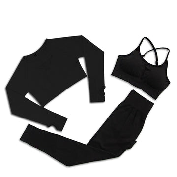 Black threepiece suit