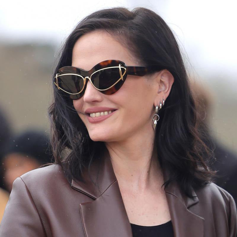 New  Fashion Cat-Eye Sunglasses for Women, Y2K Small Frame Sun Glasses, Trendy Driving Shades 