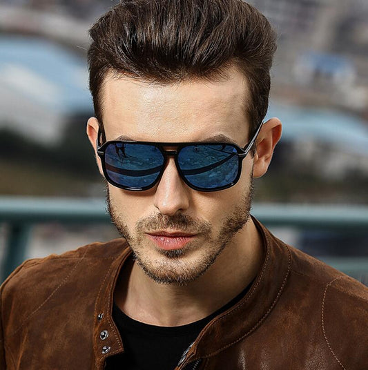 Oversized Sunglasses Men Polarized Mirror Goggles Driving Sun Glasses eprolo