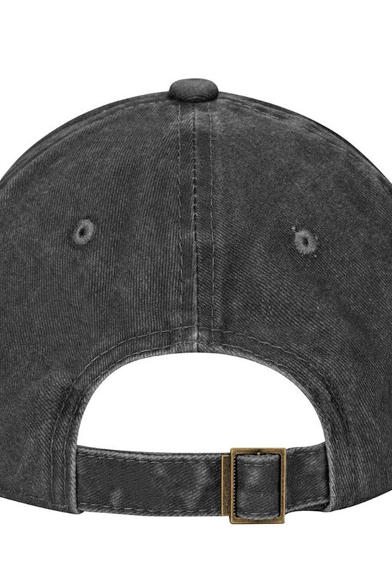Horse Girl Embroidered Vintage Washed Baseball Cap – Adjustable Equestrian Hat 