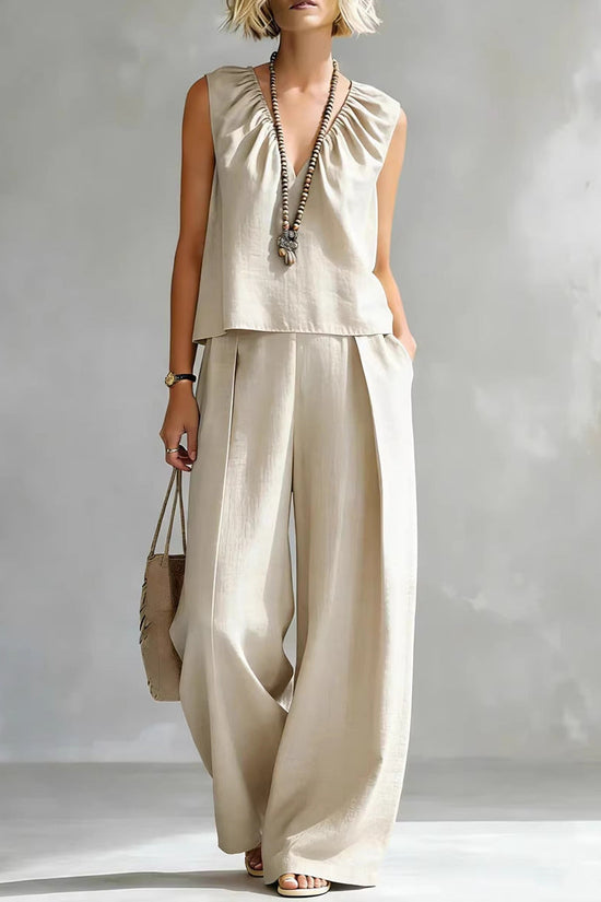 Sexy Urban-style Sleeveless Pantsuit 