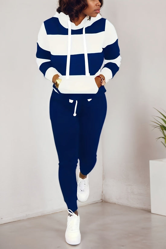 2025 Women's Two-piece Casual Sportswear Set, Long Sleeved Sweatshirt And Sports Pants, Sportswear, Sports Casual Wear CJ US