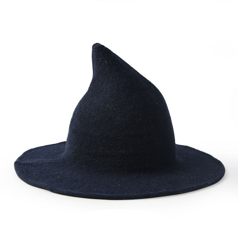 European American Halloween Wool Wizard Hat 