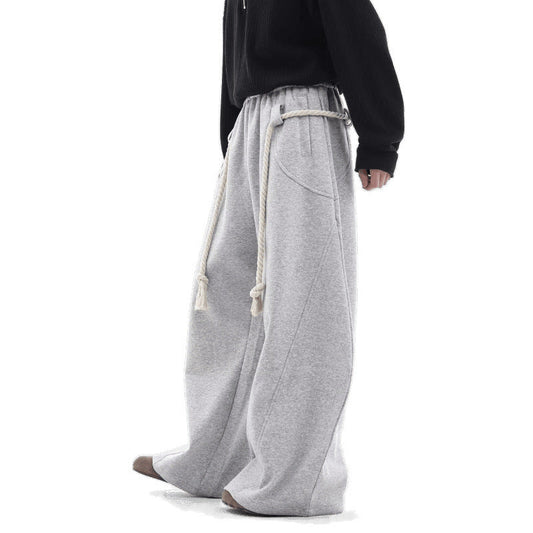 Retro Sweatpants Loose-fitting Casual Track Pants 