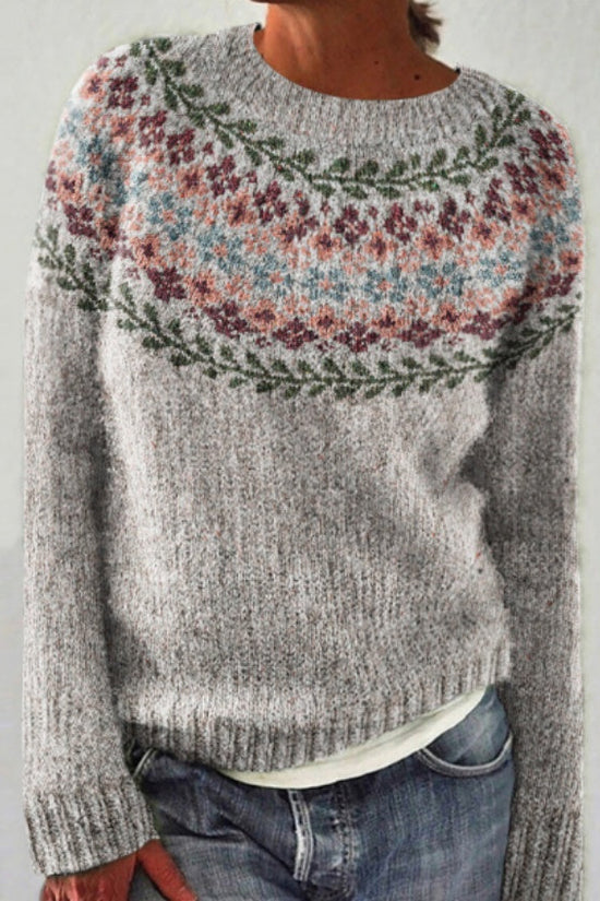 Women’s Fashionable Pullover Sweater Top | Cozy Everyday Knit 