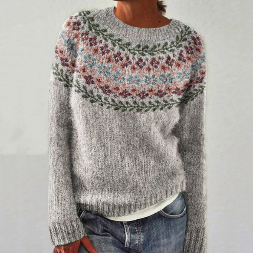 Women’s Fashionable Pullover Sweater Top | Cozy Everyday Knit 