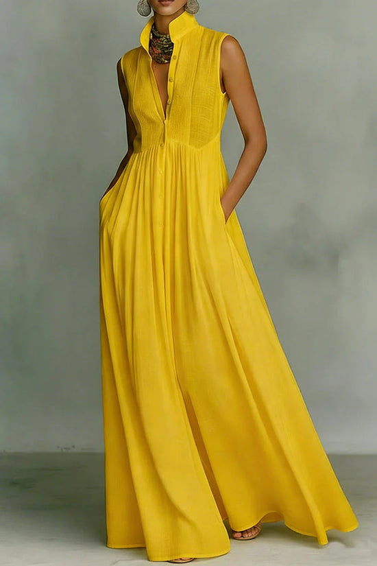 Long Vacation-style French-colored Dress 