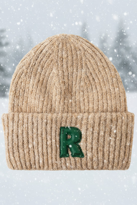 Loose Big Head Circumference Letters Woolen Cap Winter Diversi Fashion™