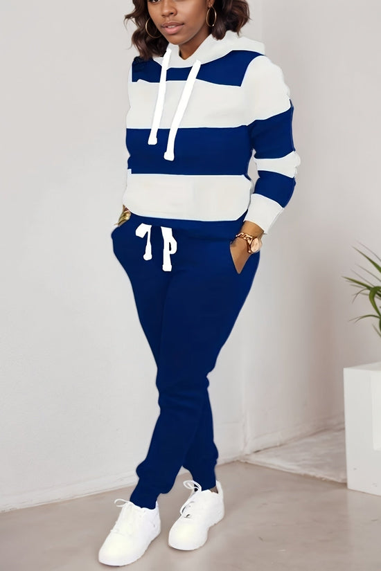 2025 Women's Two-piece Casual Sportswear Set, Long Sleeved Sweatshirt And Sports Pants, Sportswear, Sports Casual Wear CJ US