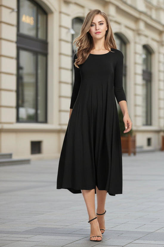 Women's Fashion Floral Slim-fit Short-sleeve Dress 