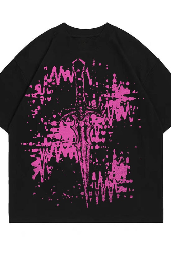 Summer New Printed T-shirt - Printed Short Sleeve Shirts CJ
