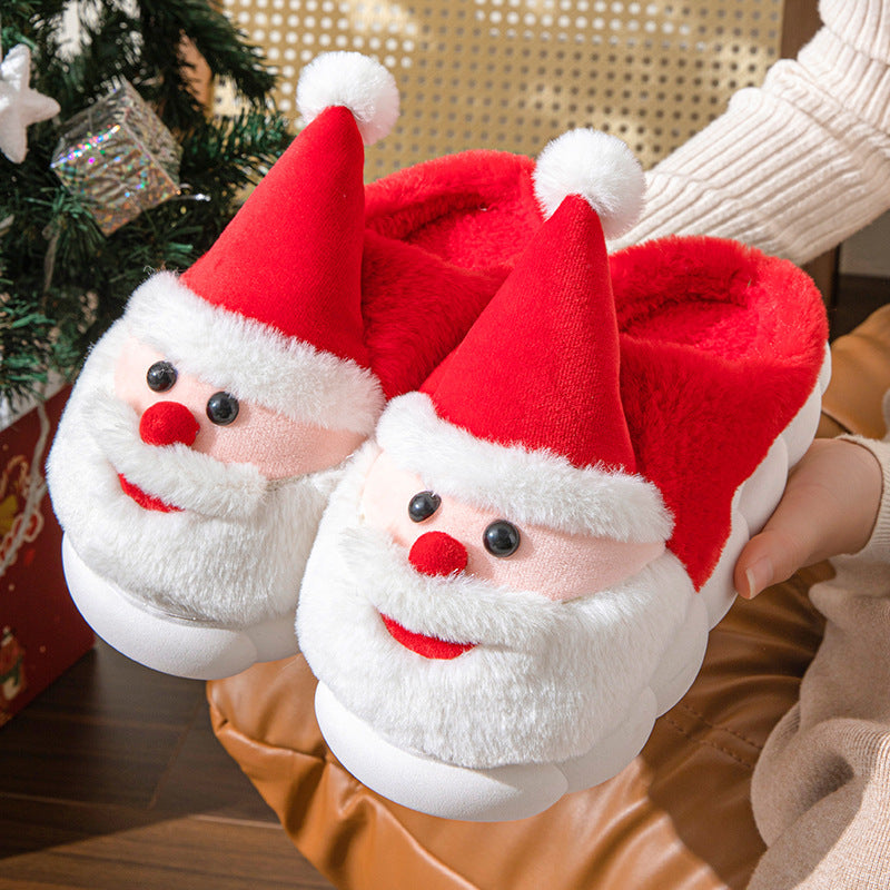 Santa Claus Home Thick-soled Non-slip Slippers CJ