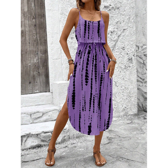 Printed camisole dress 