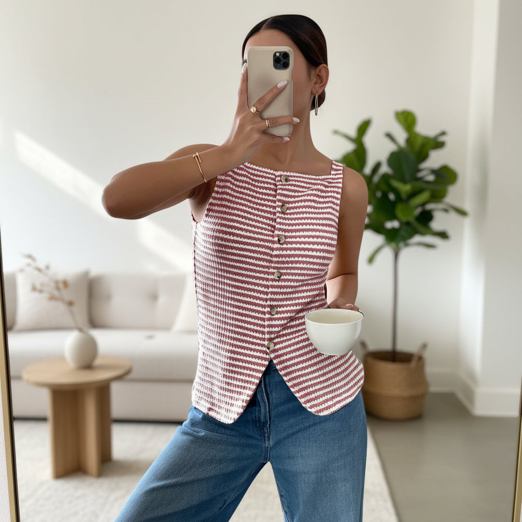 Sleeveless camisole top 