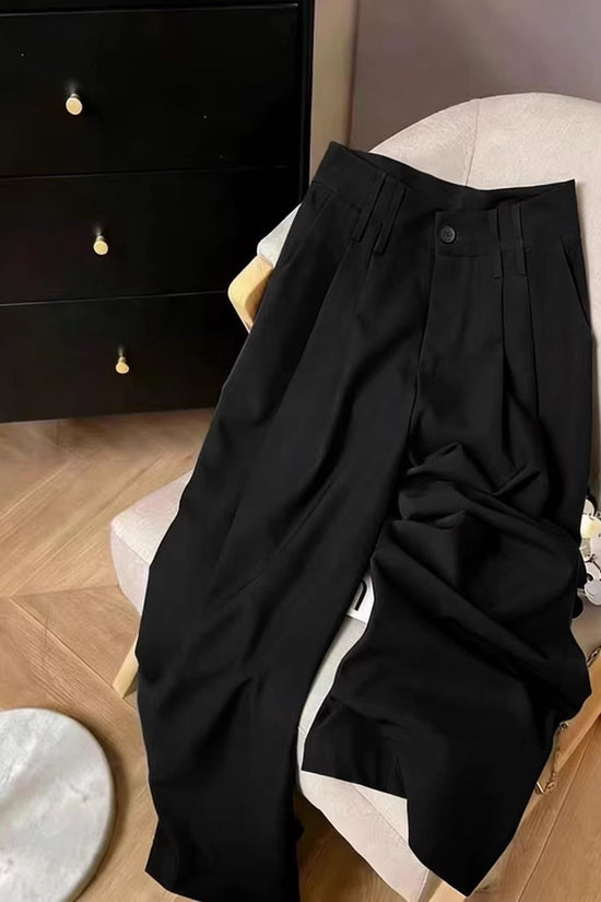 Loose Flowing Figure-flattering Casual Floor-length Pants 