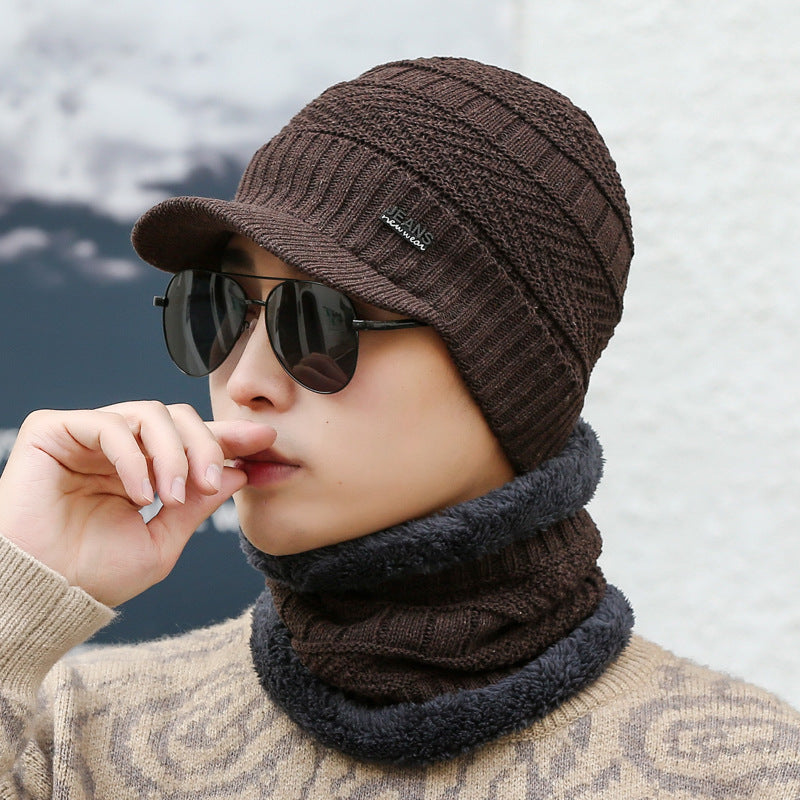 Women’s Fleece-Lined Knit Wool Cap | Winter Warm Hat 