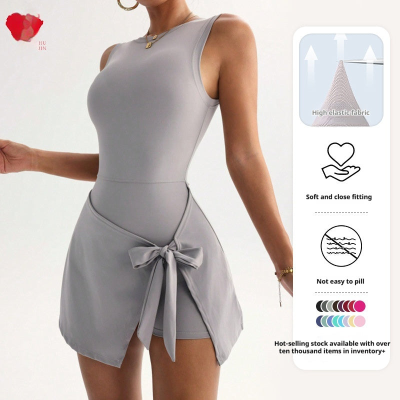 Women's Fitness Beauty Back Yoga Dress 