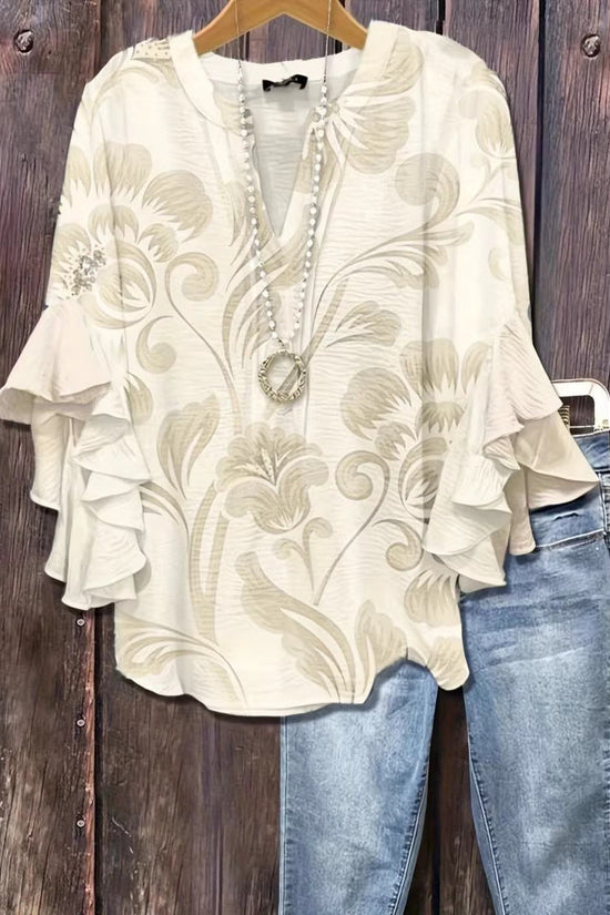 European And American-style Elegant Women's T-shirt 