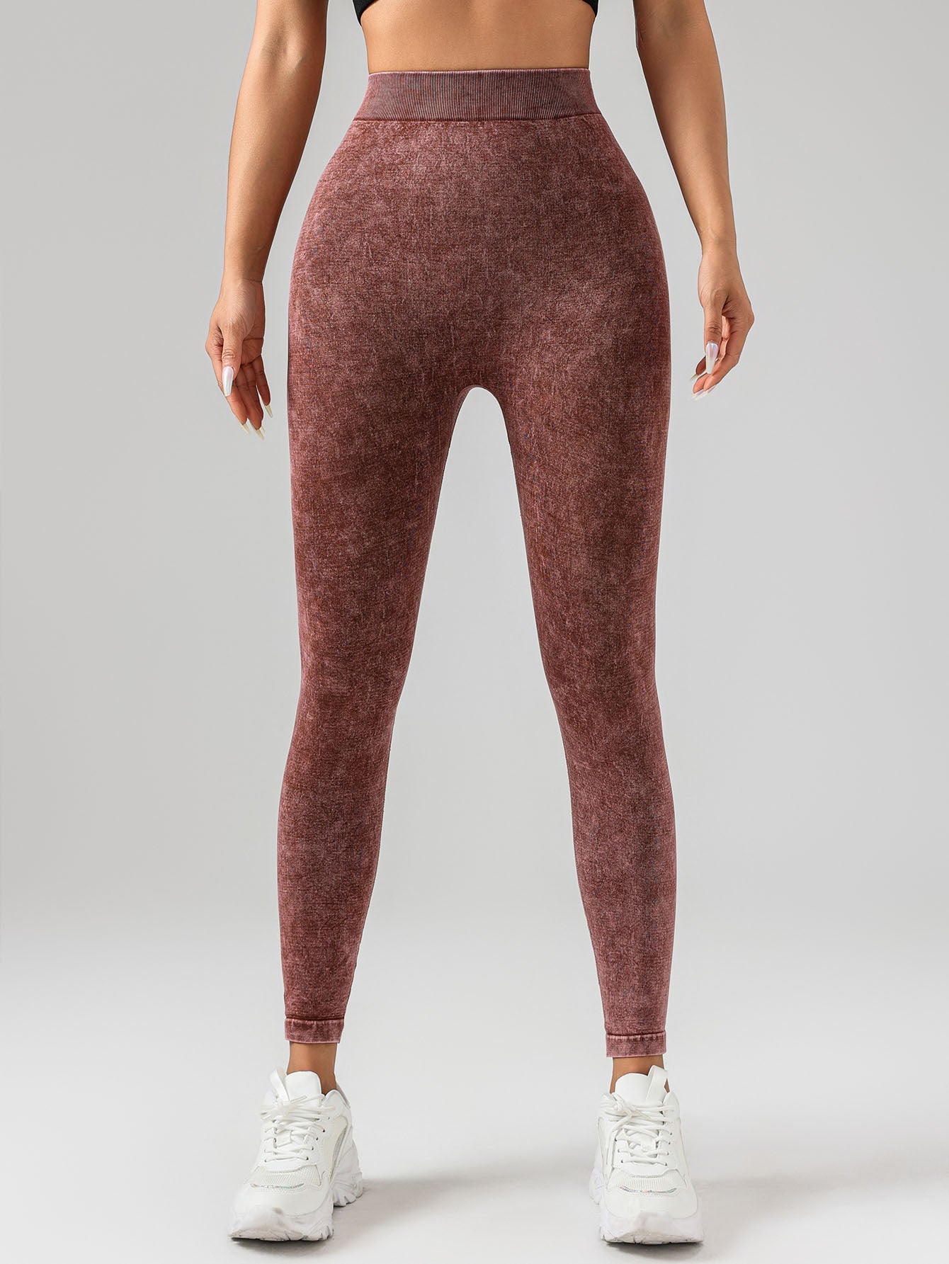 V-Back Scrunch Butt Workout Leggings, Women Seamless Gym Yoga Leggings High Waist Active Yoga Pants, Yoga Leggings High Waist Active Yoga Pants FitiqueFit