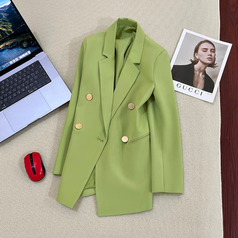 Women's All Match Casual Straight Suit Jacket 