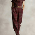  Burgundy (No Belt)