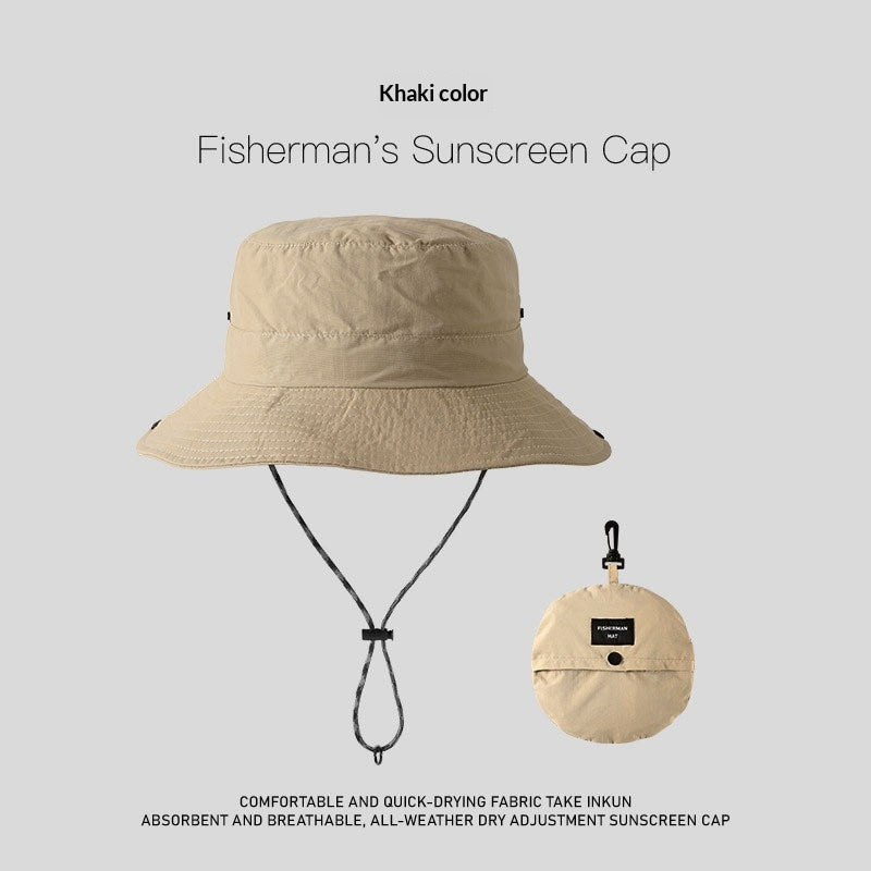 Wide-brimmed UV-protective Breathable Sun Hat 