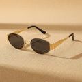  Gold Frame Black And Gray