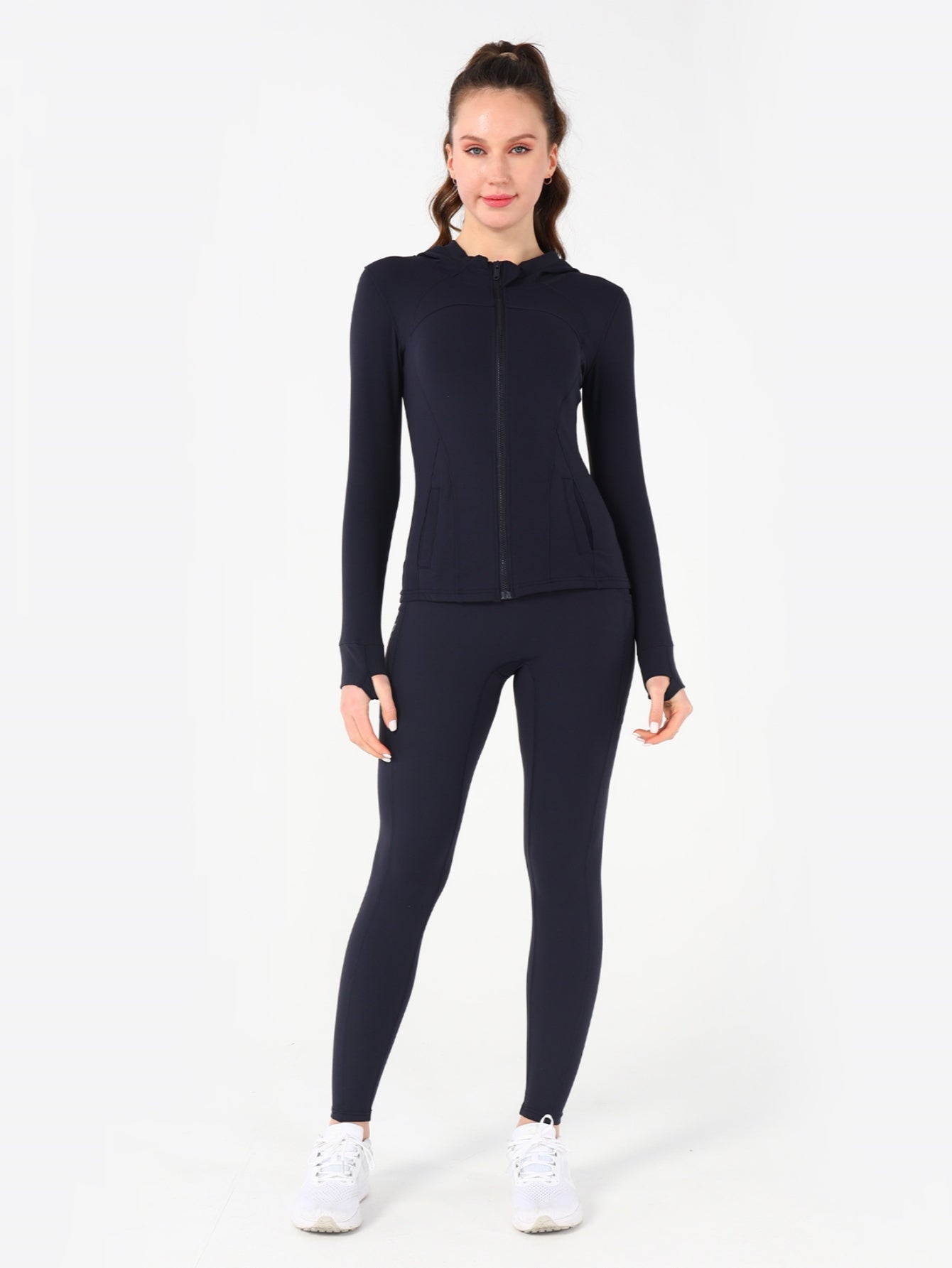 🖤 Women's Lightweight Hooded Yoga Jacket FitiqueFit