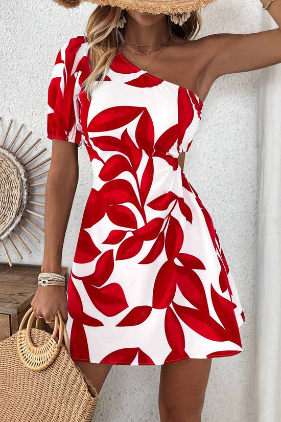 Women’s Puff Sleeve Summer Dress – Vacation & Beach Outfit CJ US