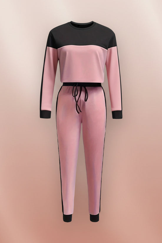 New Korean-style Casual Long-sleeve Trendy Hoodie Set 
