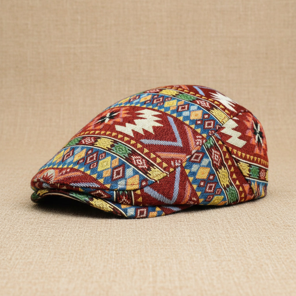 Hat British Retro Beret Ethnic Style Personality 
