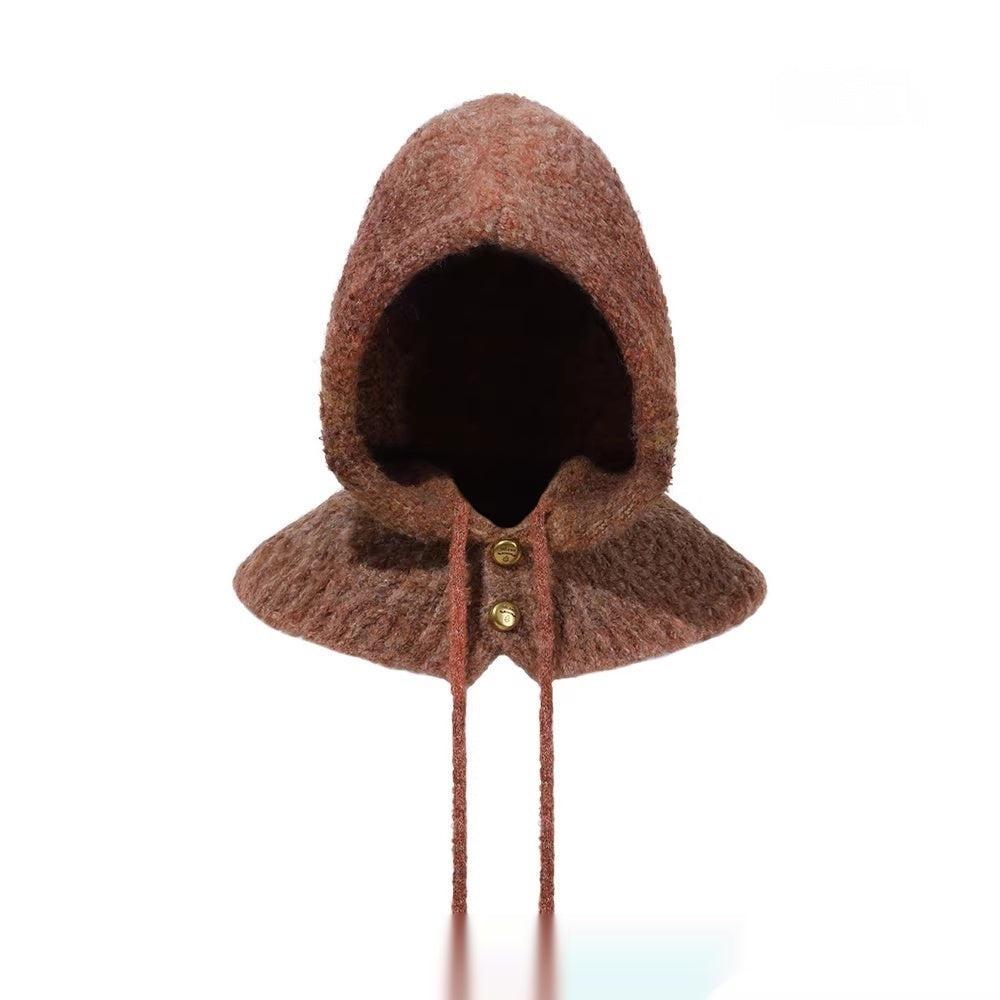 Women’s Tie-Dye Balaclava Hat – Warm Ear-Protecting Hat & Scarf in One - FitiqueFit