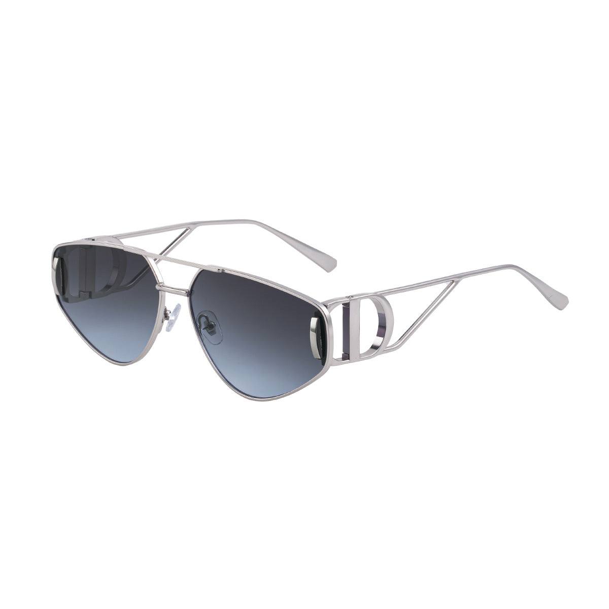 New Fashion Cat Eye Sunglasses for Women, Trendy and Stylish Outdoor Street Sun Protection Sunglasses for Women 
