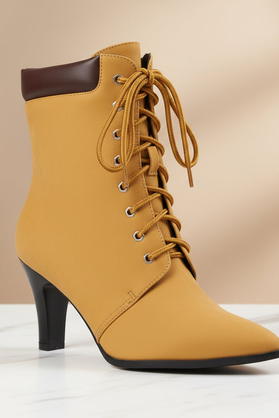 Low-cut Martin Boots Women's Pointed Toe Lace-up Ankle Boots Wide Sizes Autumn Winter Fashion Style Made to order, ships in 7 days 